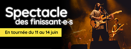 Tournée des finissant·e·s 2025 du 11 au 14 juin